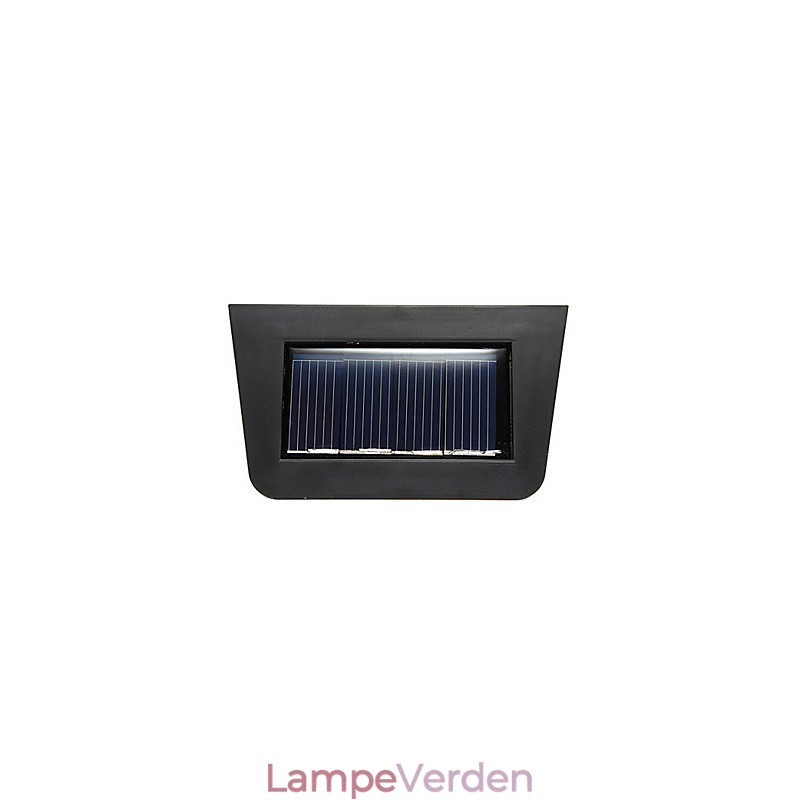 Varm gul Solcelledrevet vægmontering 2 Lantern Light Deck Lamp
