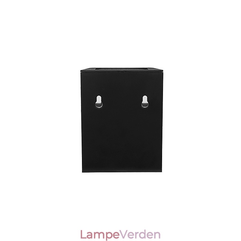 Varm gul Solcelledrevet vægmontering 2 Lantern Light Deck Lamp