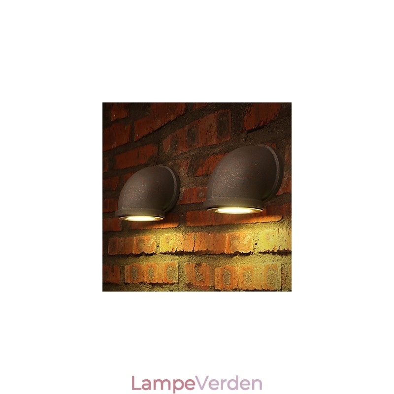 Loft Personlighed Vintage Bar Counter Vandrør Væglampe Spot Lys Lot Belysning Montering Trappe Balkon Lampe