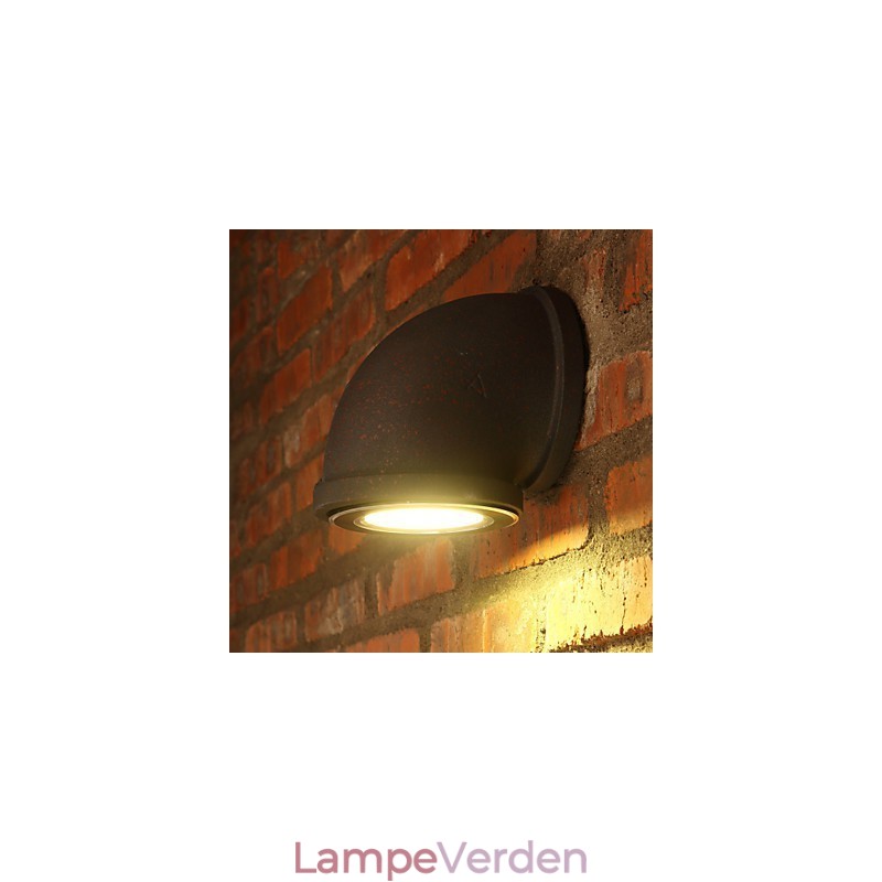 Loft Personlighed Vintage Bar Counter Vandrør Væglampe Spot Lys Lot Belysning Montering Trappe Balkon Lampe