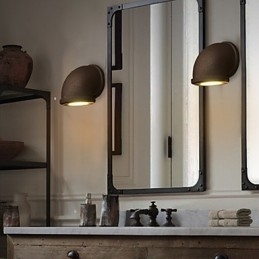Loft Personlighed Vintage Bar Counter Vandrør Væglampe Spot Lys Lot Belysning Montering Trappe Balkon Lampe