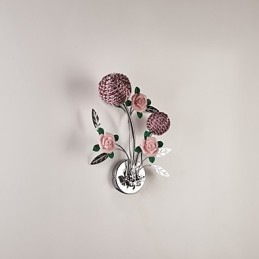 Væglamper Krystal Moderne Moderne Metal