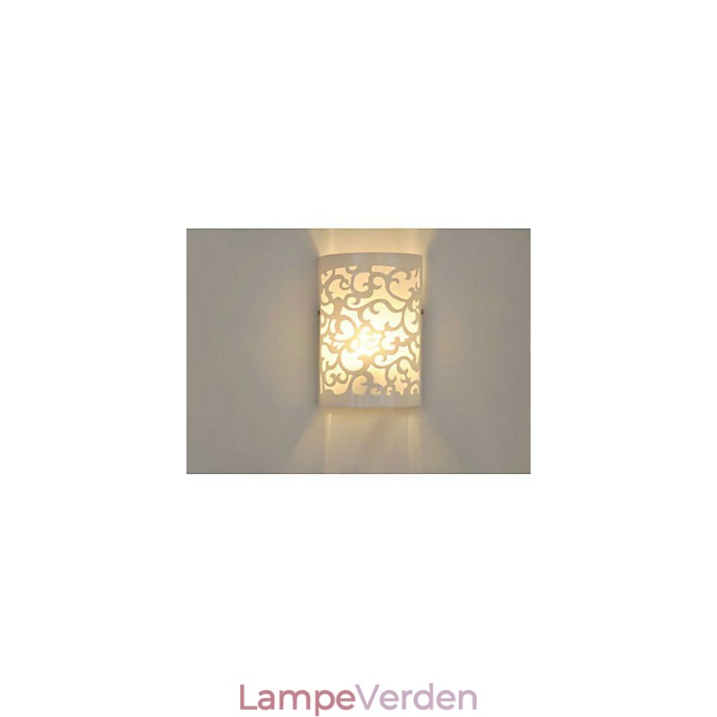 ALLE BLÅ Højkvalitetsdekoration af udskæringsmønstre eller design på træværksvæglampe