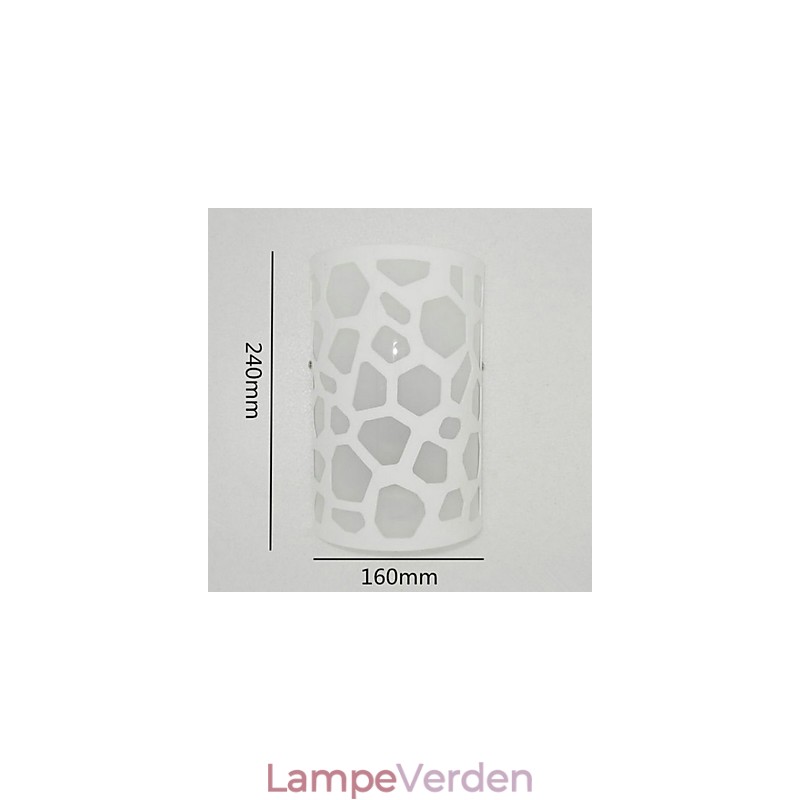 ALLE BLÅ Højkvalitetsdekoration af udskæringsmønstre eller design på træværksvæglampe