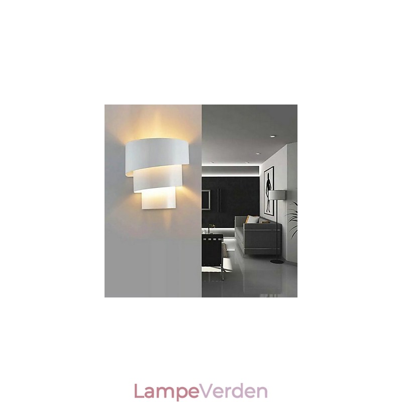 Højkvalitets moderne modedesign Spiral væglampe Kreativ væglampe