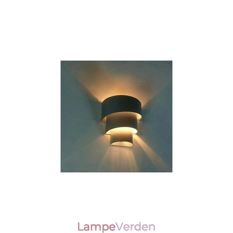 Højkvalitets moderne modedesign Spiral væglampe Kreativ væglampe