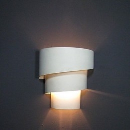 Højkvalitets moderne modedesign Spiral væglampe Kreativ væglampe