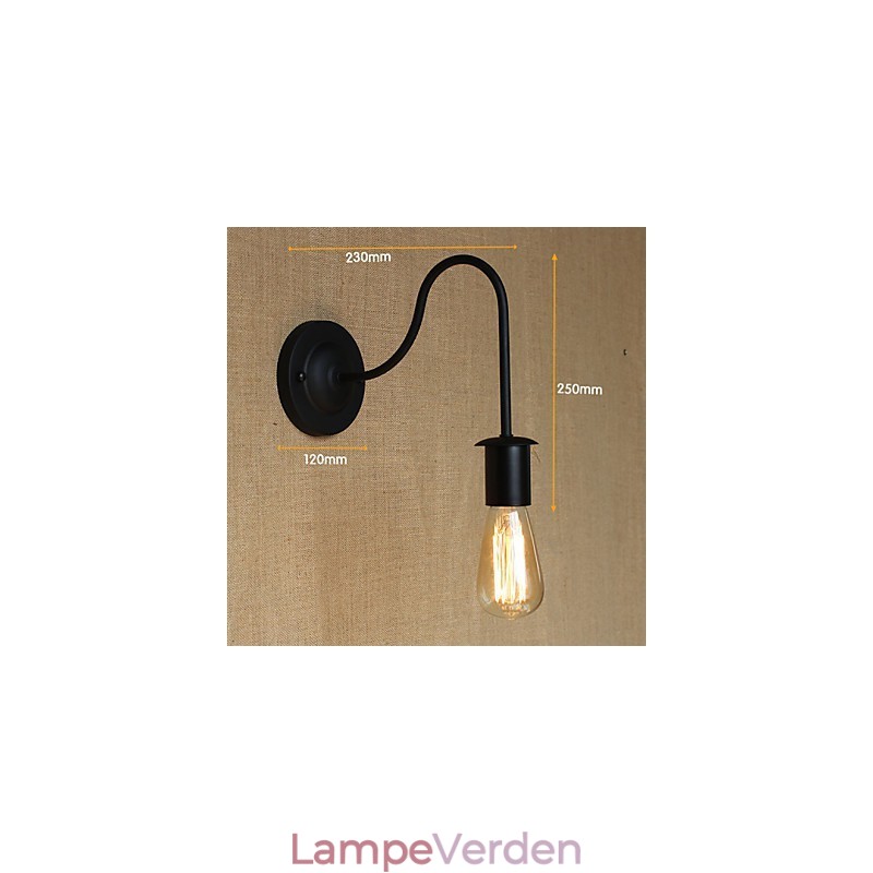 Amerikansk Country Pastoral Enkelhed Kreativ Personlighed Retro Dekorativ Væglampe Gangtrappe