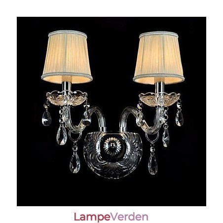 Krystal Mini Style Wall Sconces Candle Wall Lights Moderne moderne glas Krystal Mini Style Wall Sconces Candle Wall Lights Moderne moderne glas