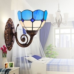 Europa Type Restoring Ancient Ways Væglampe Creative Mediterranean Glass Lights