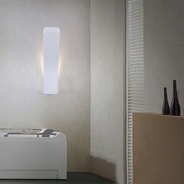 Kontrakteret og moderne kreative bøjet smedejernsvæglampe Power Lights