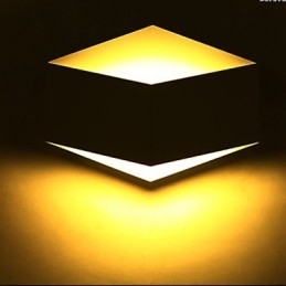 Creative Diamond Akryl Væglampe Lys