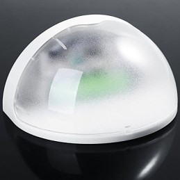 Solcelledrevet lampe udendørs havelys Automatisk sensor aktiveret solcellelys (hvid)