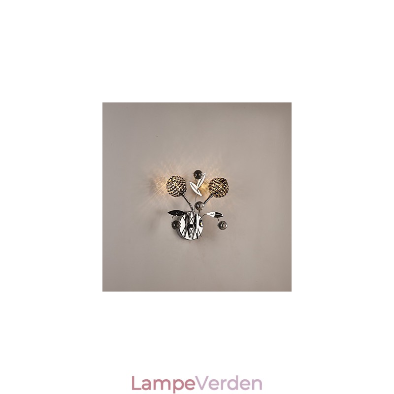 Væglamper Krystal Mini Style Moderne Moderne Metal