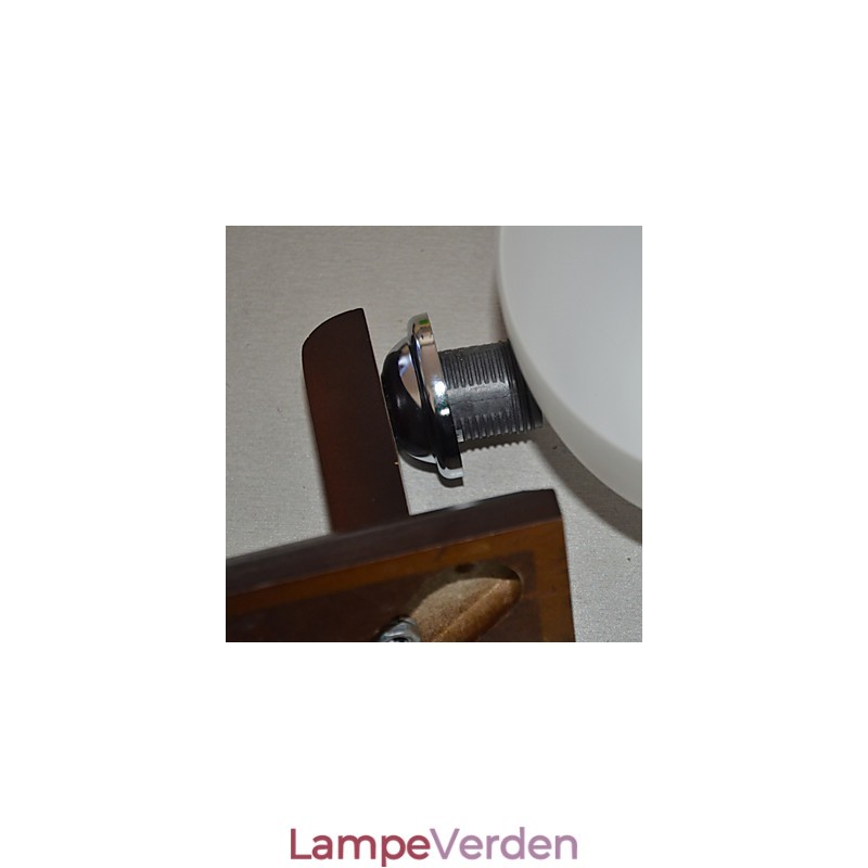 Væglampe Glas Varm moderne væglampe af hovedet af en seng lyser