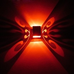 Creative Butterfly Lampe Væglampe Light