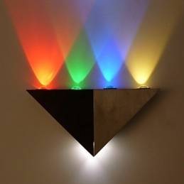 Multi T Farvetemperaturlampe Creative Bar Model Væglamper Metal