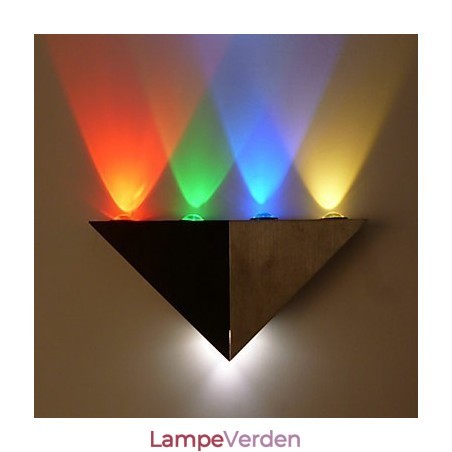 Multi T Farvetemperaturlampe Creative Bar Model Væglamper Metal Multi T Farvetemperaturlampe Creative Bar Model Væglamper Metal