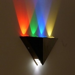 Multi T Farvetemperaturlampe Creative Bar Model Væglamper Metal
