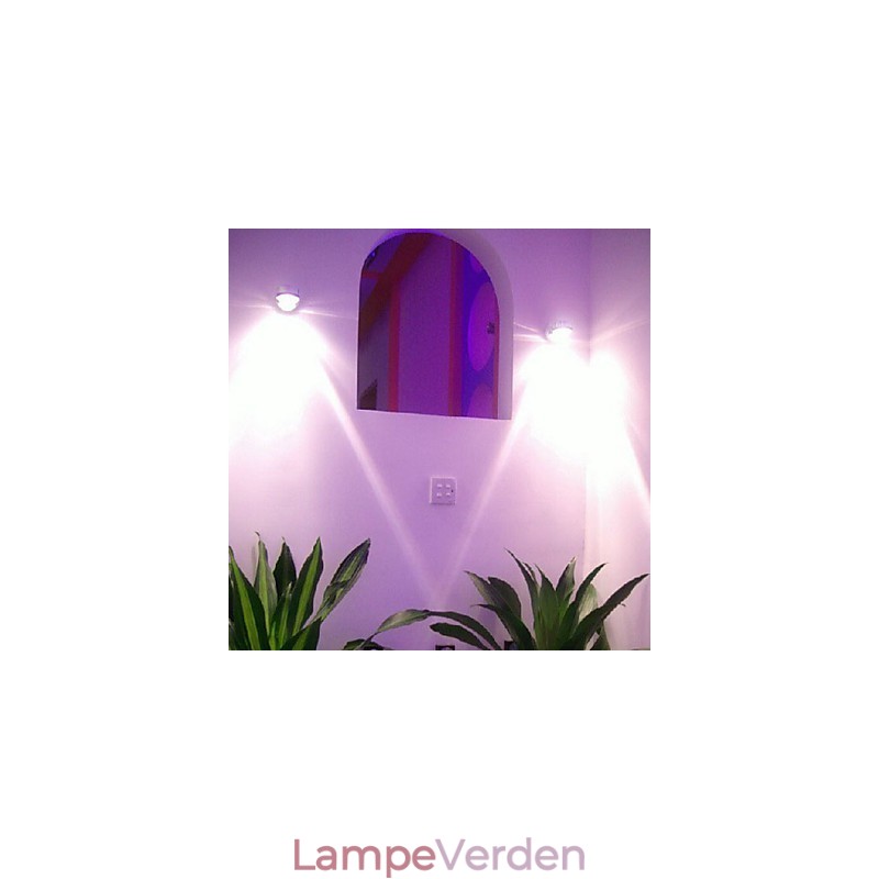Moderne væglampe med scattering lys Sci fi Design