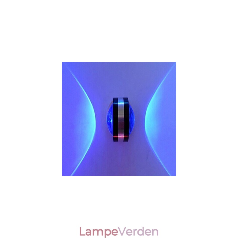 Trappelys Dobbeltsidet aluminium væglamper Moderne moderne metal