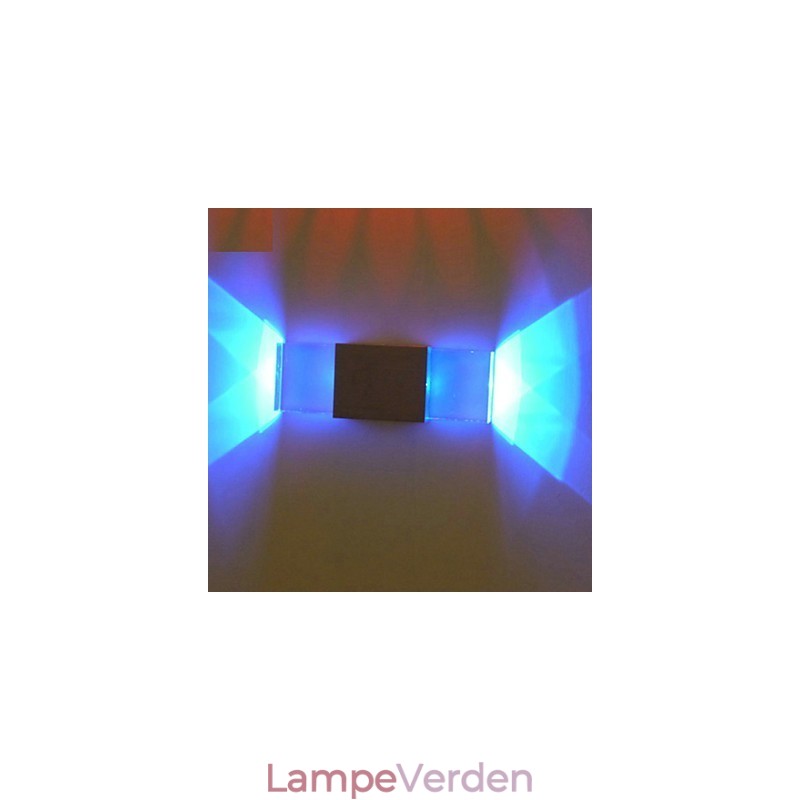 Firkantet aluminiums væglampe Creative Bar Model Væglamper Modern Contemporary Metal