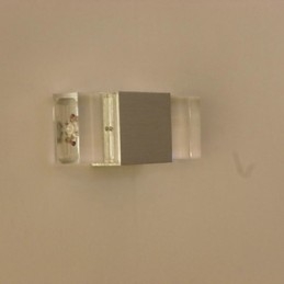 Firkantet aluminiums væglampe Creative Bar Model Væglamper Modern Contemporary Metal