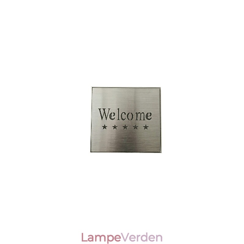 Hotelmarkedet Velkommen Indikatorlampe Creative Bar Model Væglampetter Metal