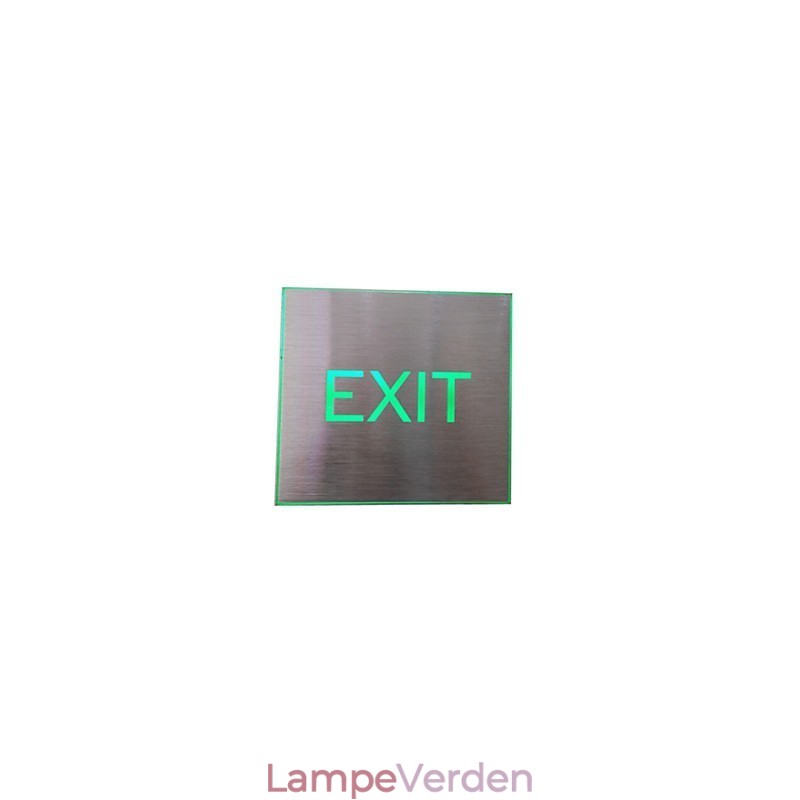 Hotel Market EXIT Lights Lampe Creative Bar Model Væglampetter Metal