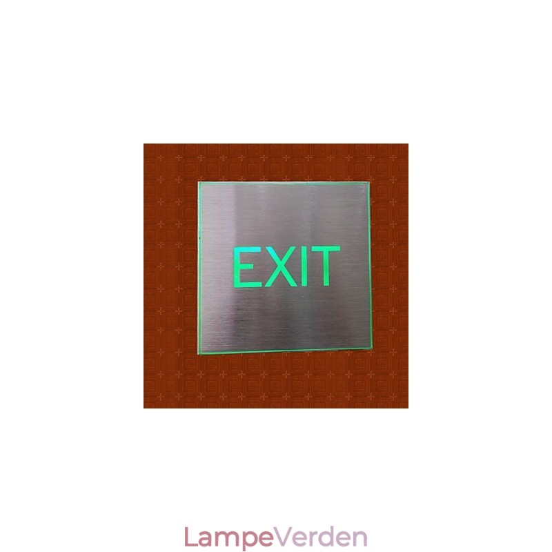 Hotel Market EXIT Lights Lampe Creative Bar Model Væglampetter Metal