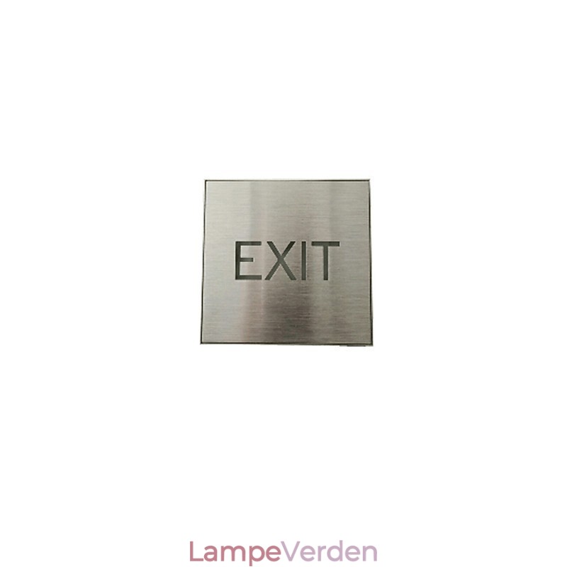 Hotel Market EXIT Lights Lampe Creative Bar Model Væglampetter Metal