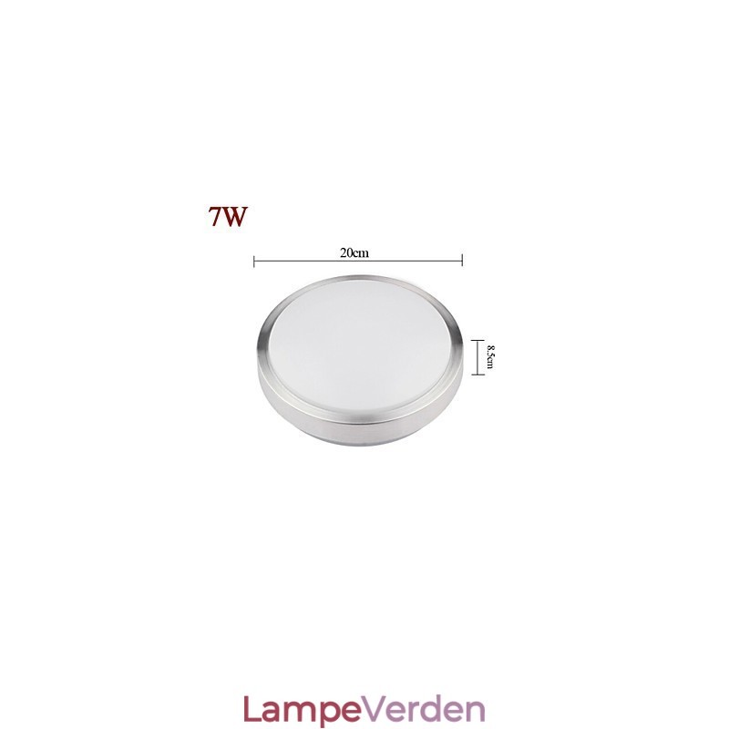 Flush Mount Lights 7W Lys Rund Enkel Moderne Diameter 20CM