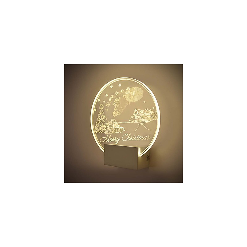 Akryl Væglampe PVC Lampe Lys Moderne Moderne Metal