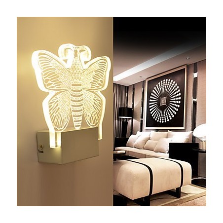 Akryl Væglampe PVC Lampe Lys Moderne Moderne Metal Akryl Væglampe PVC Lampe Lys Moderne Moderne Metal