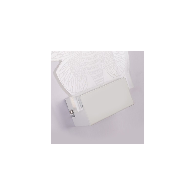 Akryl Væglampe PVC Lampe Lys Moderne Moderne Metal