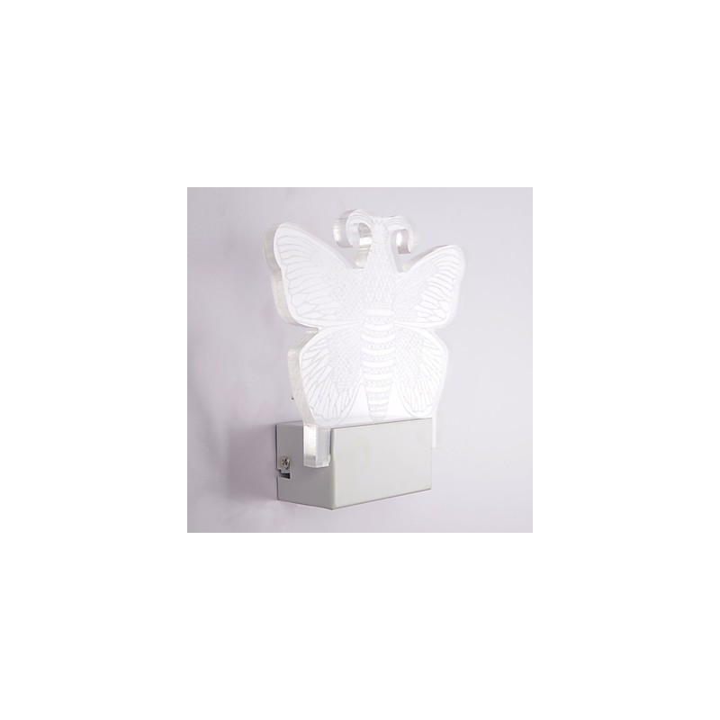 Akryl Væglampe PVC Lampe Lys Moderne Moderne Metal