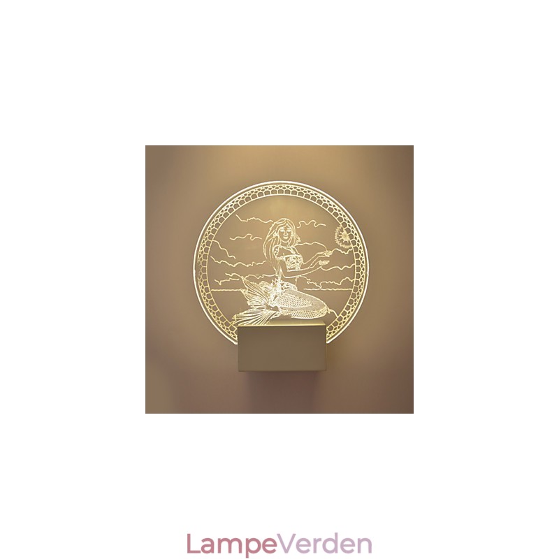 Akryl Væglampe PVC Lampe Lys Moderne Moderne Metal