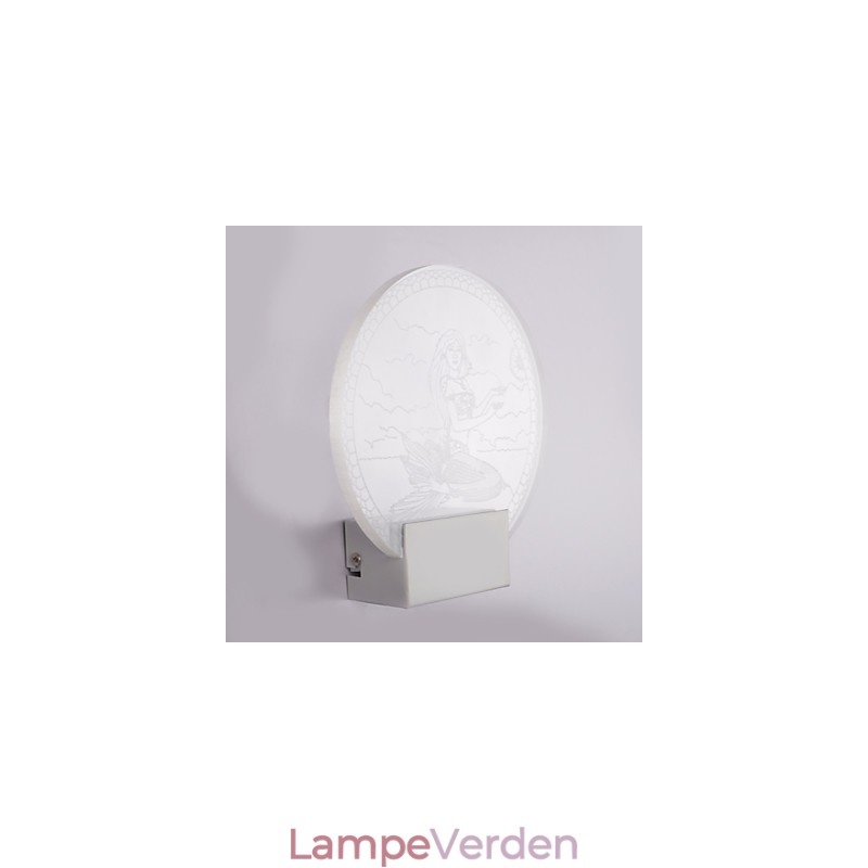 Akryl Væglampe PVC Lampe Lys Moderne Moderne Metal