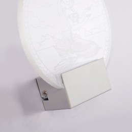 Akryl Væglampe PVC Lampe Lys Moderne Moderne Metal