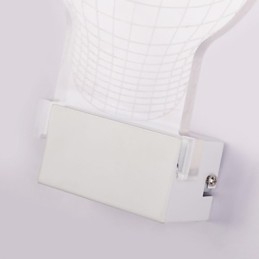 Akryl væglampe PVC-lampe Light Chip Modern Contemporary Metal