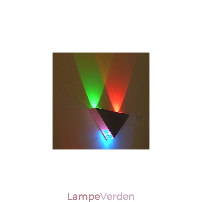 Multi T Farvetemperaturlampe Creative Bar Model Væglamper Metal
