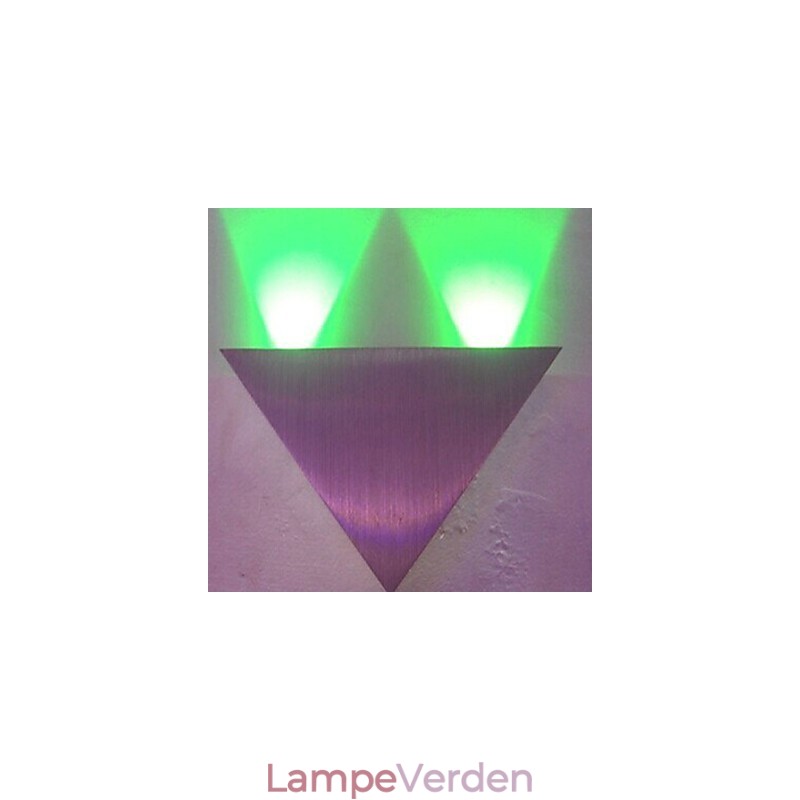 Multi T Farvetemperaturlampe Creative Bar Model Væglamper Metal