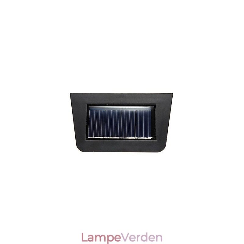 Varm gul Solcelledrevet vægmontering 2 Lantern Light Deck Lamp