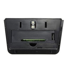 Varm gul Solcelledrevet vægmontering 2 Lantern Light Deck Lamp