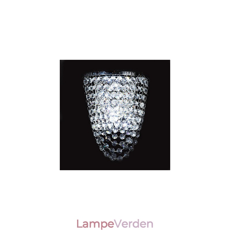 Crystal Flush Mount væglamper Modern Contemporary Metal