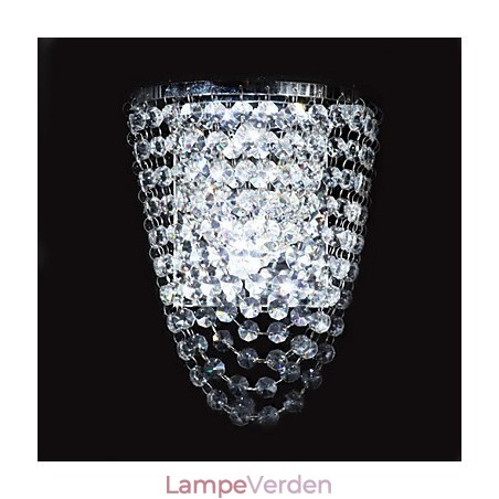 Crystal Flush Mount væglamper Modern Contemporary Metal