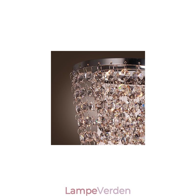 Krystal vægskive moderne metal