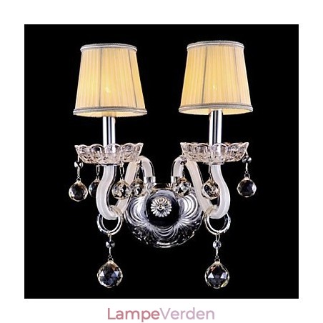 Krystal Mini Style Wall Sconces Candle Wall Lights Moderne moderne glas Krystal Mini Style Wall Sconces Candle Wall Lights Moderne moderne glas