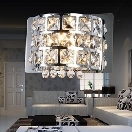 Crystal Flush Mount væglamper Modern Contemporary G4 Metal