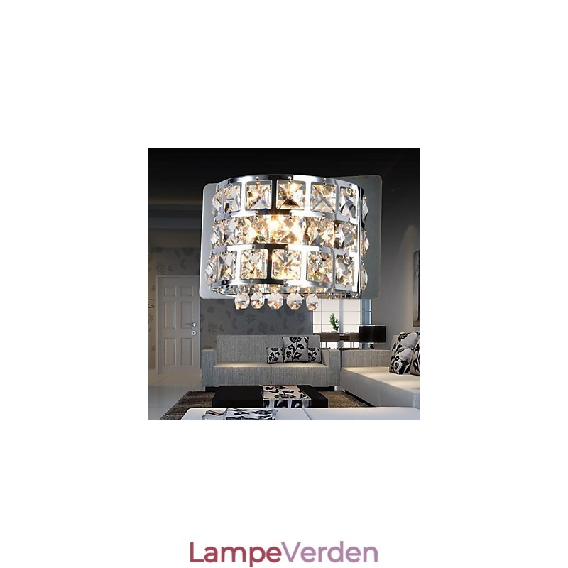 Crystal Flush Mount væglamper Modern Contemporary G4 Metal